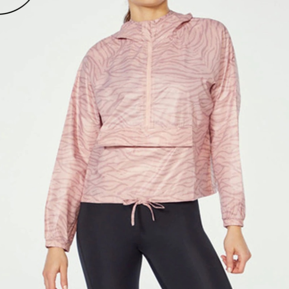 Ellie “Into the Wind” Pink Windbreaker